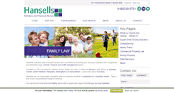 Desktop Screenshot of hansells.co.uk